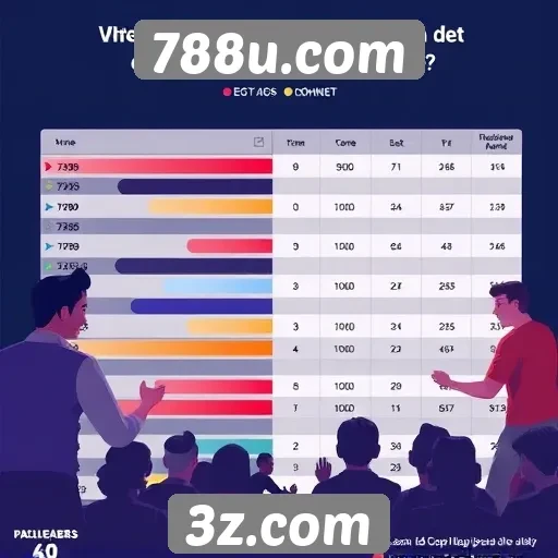 População de jogadores ativos na plataforma 788u.com